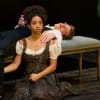 Siena Kelly (Nora) and Tom Glenister (Torvald)
