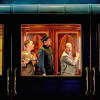 Rebecca Charles (Greta), Debbie Chazen (Princess Dragomiroff), Paul Keating (Hector), Jean-Baptiste Fillon (Michel), Michael Maloney (Poirot) and Bob Barrett (M. Bouc)