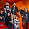 (Standing) Louiseanne Wong, Lewys Holt, John-Paul Brown and Ella Langley; (seated) Stephen Hyde, Beka Haigh and Sophy King