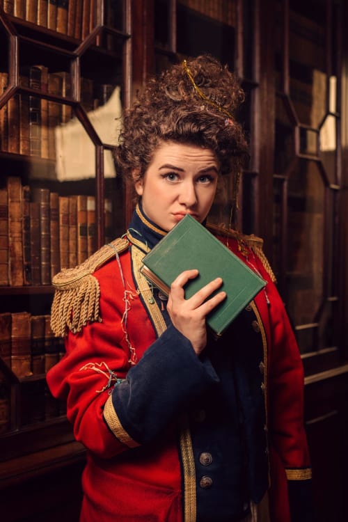 Isobel McArthur as Darcy in Pride & Prejudice (sort of)