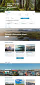 A screenshot of a destination page from the new BC Ferries website