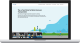 Laptop with 10-year vision webpage open