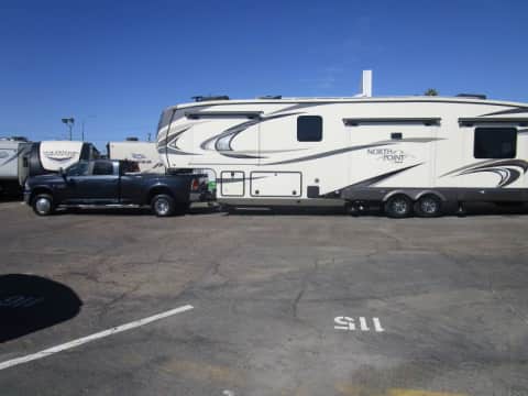 2018 Jayco Northpoint 42 Ft Fifth Wheel Trailer rv for sale Any Town, IA - stock number 4057