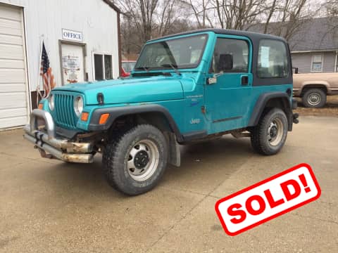 1997 Jeep Wrangler suv for sale Any Town, IA - stock number 3813