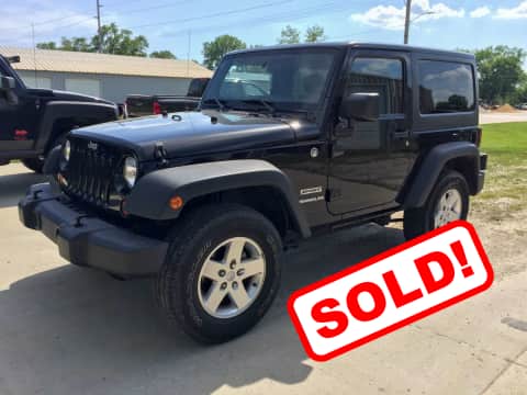 2012 Jeep Wrangler suv for sale Any Town, IA - stock number 3828