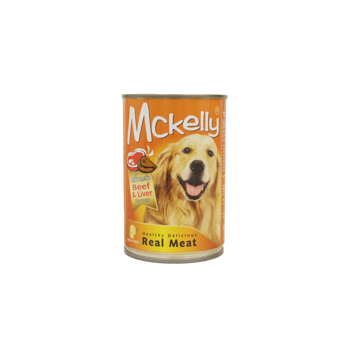 Mckelly แมคเคลลี่ อาหารเปียก แบบกระป๋อง สำหรับสุนัข สูตรเนื้อ 400 g_1