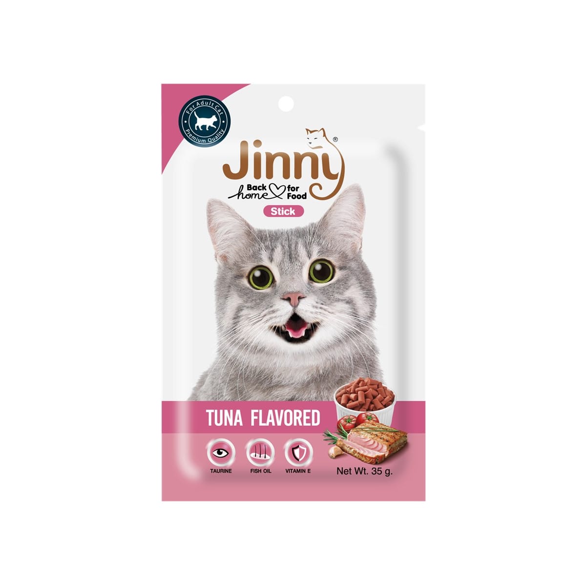 Jinny Stick ขนมแท่ง สำหรับแมว รสทูน่า 35 g_1