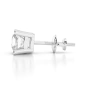 0.10 ct. t.w. L-I3 Princess Cut Diamond Stud Earrings