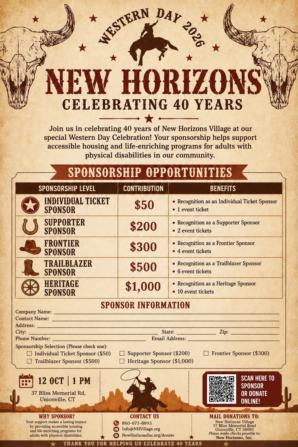 New Horizons Village 40th Anniversary Celebration