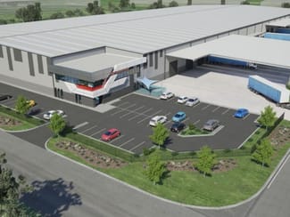 Factory, Warehouse & Industrial commercial property leased at Warehouse B, 8 Doriemus Drive Truganina VIC 3029