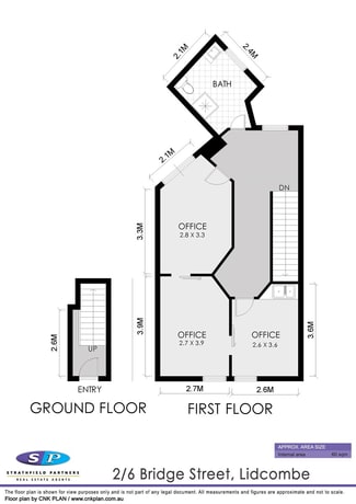 Offices commercial property leased at Level 1, 2/6 Bridge Street Lidcombe NSW 2141