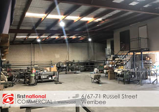 Factory, Warehouse & Industrial commercial property leased at 6/67-71 Russell Street Werribee VIC 3030