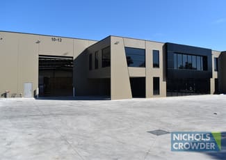 Factory, Warehouse & Industrial commercial property leased at 10-12 Kilkenny Court Dandenong South VIC 3175