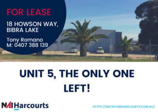 Offices commercial property leased at 3,4,5&6/18 Howson Way Bibra Lake WA 6163