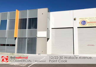 Offices commercial property leased at 12/22-30 Wallace Avenue Point Cook VIC 3030 Offices commercial property leased at 12/22-30 Wallace Avenue Point Cook VIC 3030