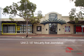Offices commercial property leased at 2/87 McLarty Avenue Joondalup WA 6027 Offices commercial property leased at 2/87 McLarty Avenue Joondalup WA 6027