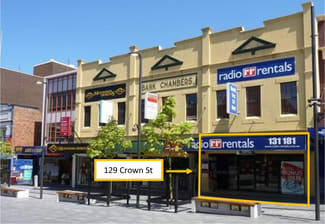 Shop & Retail commercial property for lease at 129 Crown Street Wollongong NSW 2500 Shop & Retail commercial property for lease at 129 Crown Street Wollongong NSW 2500