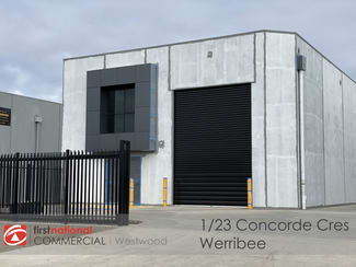 Factory, Warehouse & Industrial commercial property leased at 1/23 Concorde Crescent Werribee VIC 3030