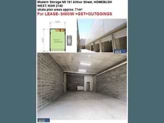 Factory, Warehouse & Industrial commercial property for lease at A - P/161 Arthur Street Homebush West NSW 2140 Factory, Warehouse & Industrial commercial property for lease at A - P/161 Arthur Street Homebush West NSW 2140