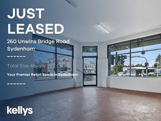 Shop & Retail commercial property leased at 260 Unwins Bridge Road Sydenham NSW 2044 Shop & Retail commercial property leased at 260 Unwins Bridge Road Sydenham NSW 2044