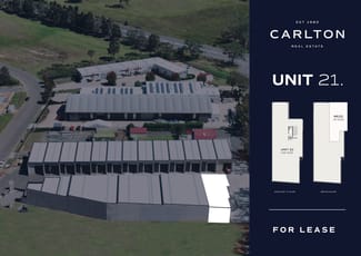 Factory, Warehouse & Industrial commercial property leased at 21/17 Pikkat Drive Braemar NSW 2575
