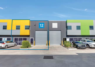 Factory, Warehouse & Industrial commercial property leased at Unit 12 18 Wurrook Circuit Caringbah NSW 2229