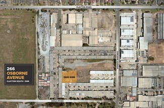 Factory, Warehouse & Industrial commercial property leased at Land/266 OSBORNE AVENUE Clayton South VIC 3169 Factory, Warehouse & Industrial commercial property leased at Land/266 OSBORNE AVENUE Clayton South VIC 3169