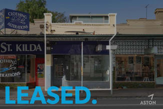Shop & Retail commercial property leased at 156 Barkly Street St Kilda VIC 3182