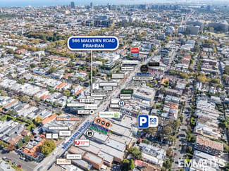 Shop & Retail commercial property leased at 566 Malvern Road Prahran VIC 3181