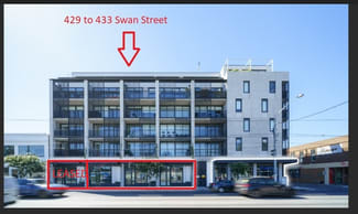 Serviced Offices commercial property for lease at 1-4/429-433 Swan Street Richmond VIC 3121
