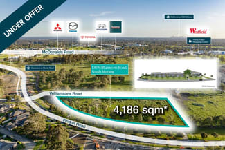 Development / Land commercial property sold at 130 Williamsons Road South Morang VIC 3752 Development / Land commercial property sold at 130 Williamsons Road South Morang VIC 3752