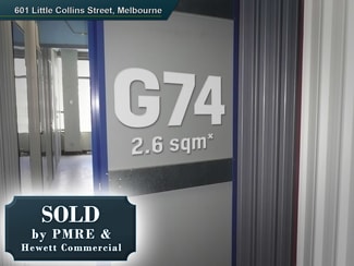 Other commercial property sold at G74/601 Little Collins Street Melbourne VIC 3000 Other commercial property sold at G74/601 Little Collins Street Melbourne VIC 3000