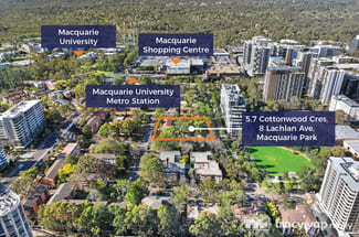 Development / Land commercial property sold at 5, 7 Cottonwood Crescent Macquarie Park NSW 2113 Development / Land commercial property sold at 5, 7 Cottonwood Crescent Macquarie Park NSW 2113