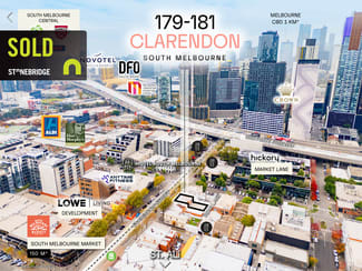 Other commercial property sold at 179-181 Clarendon Street South Melbourne VIC 3205