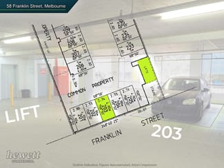 Parking / Car Space commercial property sold at 203/58 Franklin Street Melbourne VIC 3000