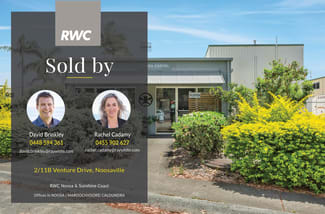 Factory, Warehouse & Industrial commercial property sold at Unit 2/11b Venture Drive Noosaville QLD 4566 Factory, Warehouse & Industrial commercial property sold at Unit 2/11b Venture Drive Noosaville QLD 4566