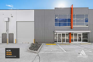Factory, Warehouse & Industrial commercial property leased at 4/25 STUD RD Bayswater VIC 3153 Factory, Warehouse & Industrial commercial property leased at 4/25 STUD RD Bayswater VIC 3153