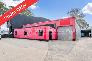 Factory, Warehouse & Industrial commercial property sold at Old Toongabbie NSW 2146