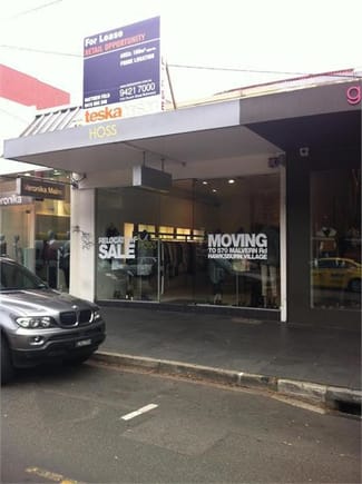 Shop & Retail commercial property leased at 559 Chapel Street South Yarra VIC 3141 Shop & Retail commercial property leased at 559 Chapel Street South Yarra VIC 3141