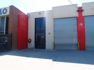 Factory, Warehouse & Industrial commercial property leased at 1/16 Regal Drive Springvale VIC 3171