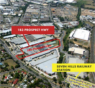 Factory, Warehouse & Industrial commercial property leased at 183 Prospect Highway Seven Hills NSW 2147