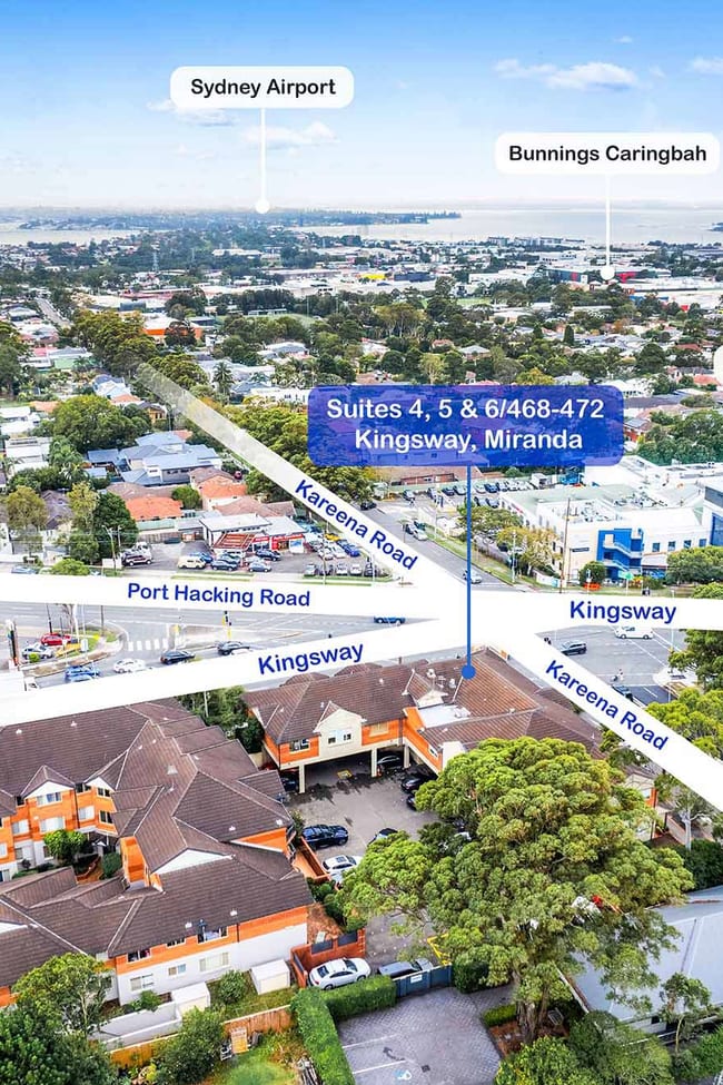 Suites 4, 5 & 6/468-472 Kingsway Miranda NSW 2228