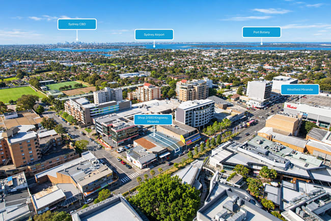 Shop 2/593 Kingsway Miranda NSW 2228 Shop 2/593 Kingsway Miranda NSW 2228
