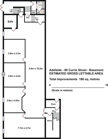 Click to view all images BASEMENT/80 Currie St Adelaide SA 5000 - Image 3