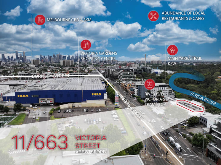 Click to view all images Unit 11/663 Victoria St Abbotsford VIC 3067 - Image 1