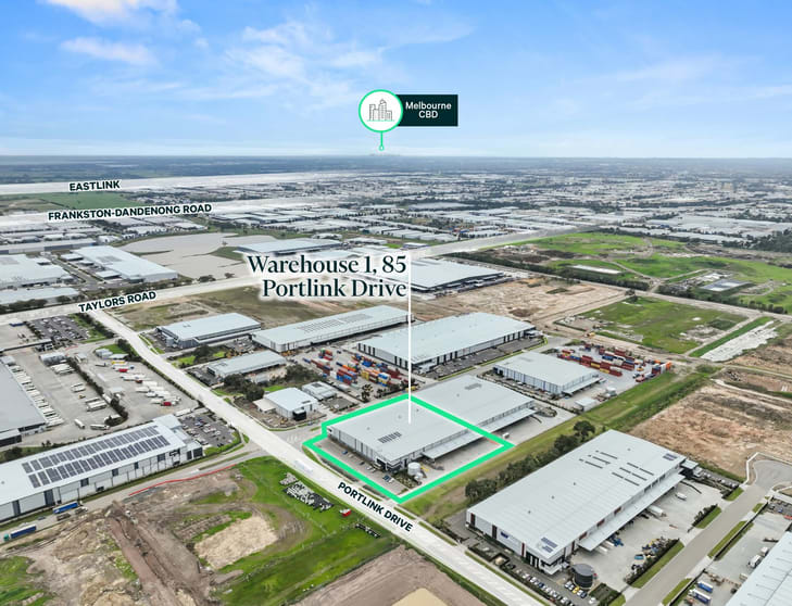 Click to view all images Warehouse 1 85 Portlink Drive Dandenong South VIC 3175 - Image 2