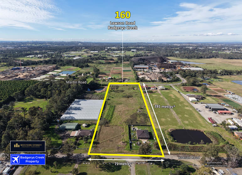Click to view all images 160 Lawson Road Badgerys Creek NSW 2555 - Image 1