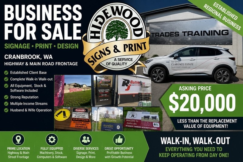 Click to view all images Professional Services business for sale in WA - Image 1