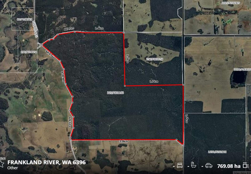 Click to view all images Lot 215 Blackwattle Road Frankland River WA 6396 - Image 1