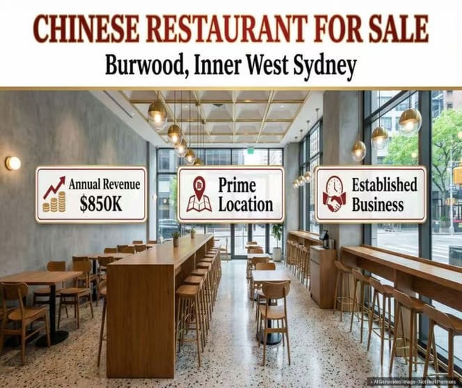 Click to view all images Restaurant business for sale in Burwood - Image 1
